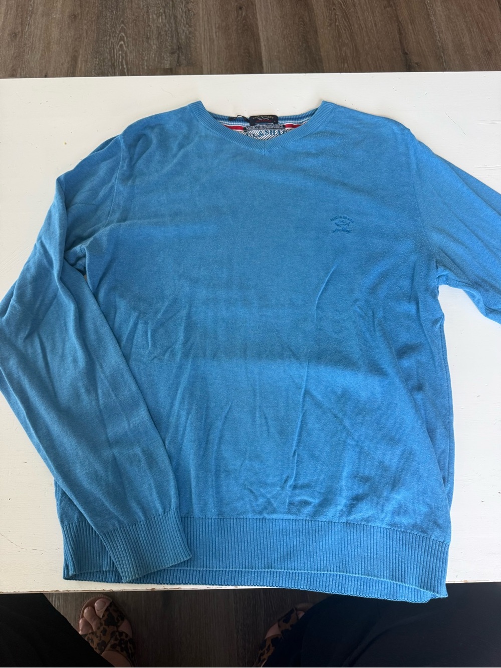 Paul & Shark Men's Light Blue Crewneck Sweater